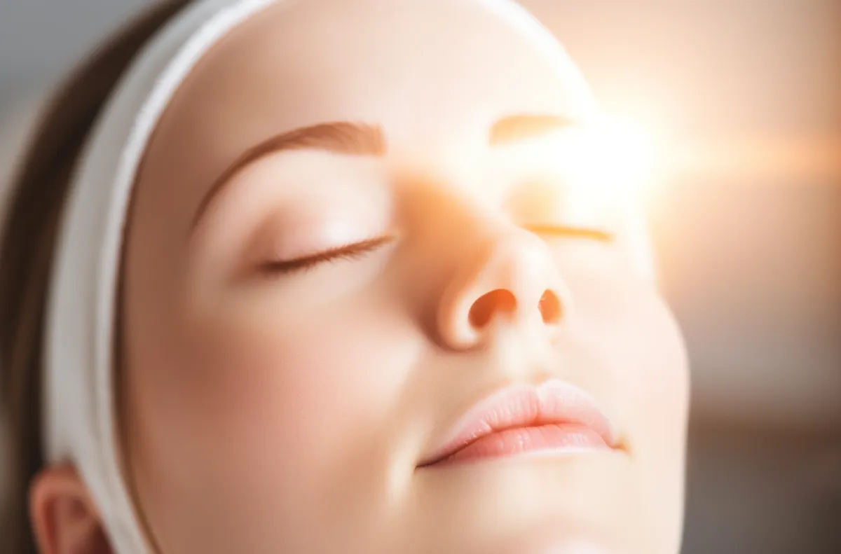 Mulher relaxando após sessão de mindfulness